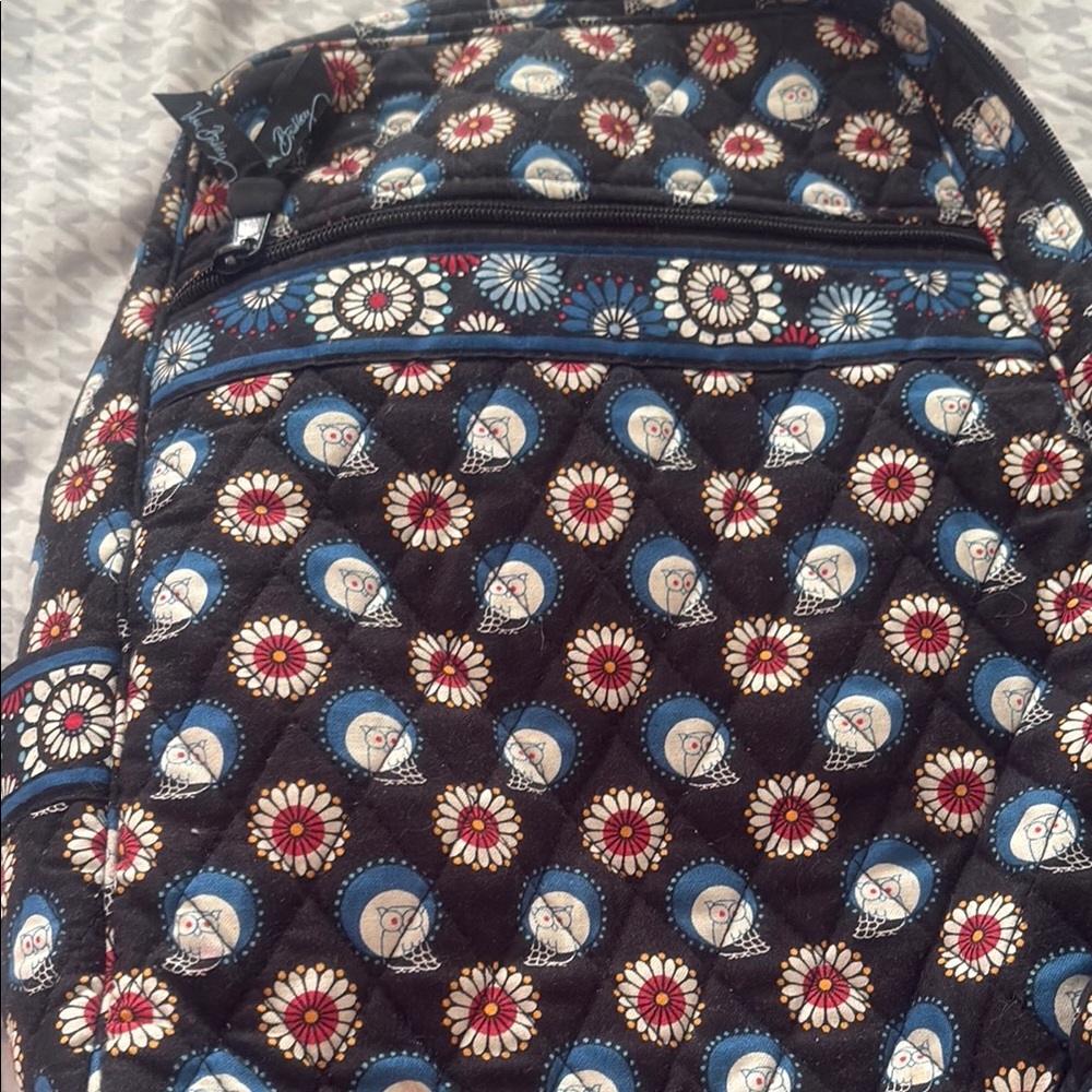 Floral Patterned Backpack - image 1